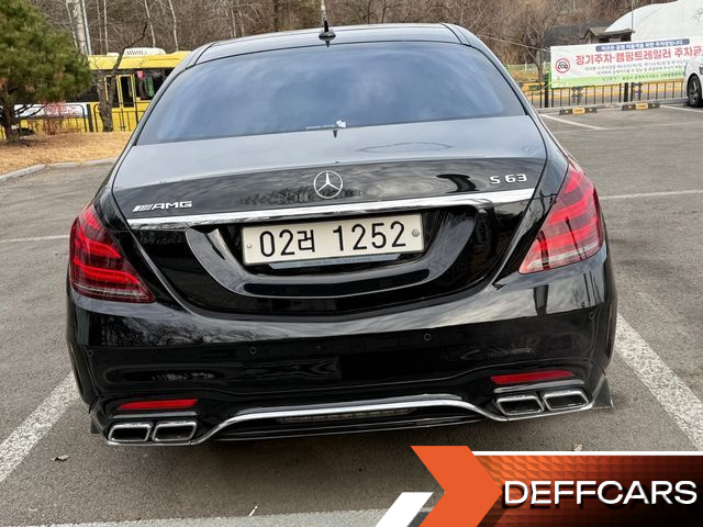 Mercedes S-CLASS S63 AMG 4MATIC+ купить на сайте DeffCars