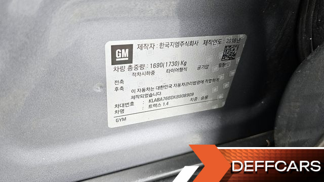 ChevroletGMDaewoo TRAX 1.4 Premier купить на сайте DeffCars