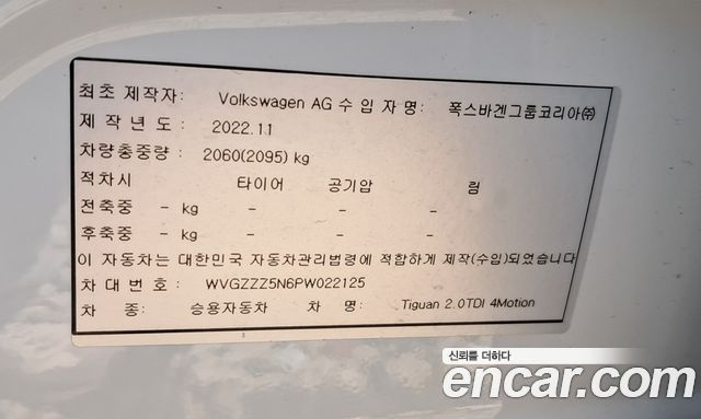 Volkswagen TIGUAN 2.0 TDI Prestige купить на сайте DeffCars