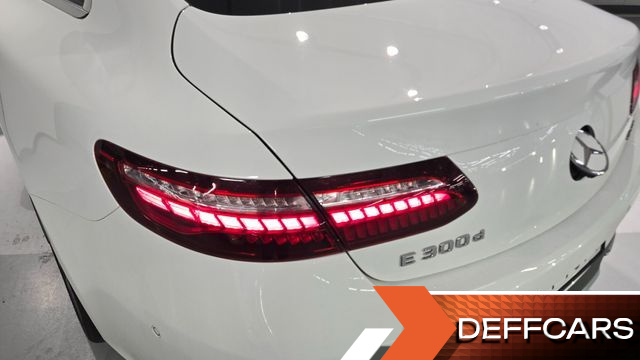 Mercedes E-CLASS E300d 4MATIC Coupe купить на сайте DeffCars