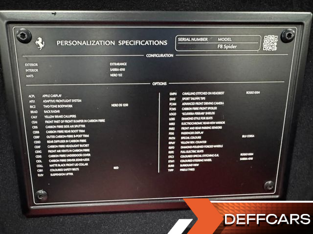 Ferrari F8 3.9 V8 купить на сайте DeffCars