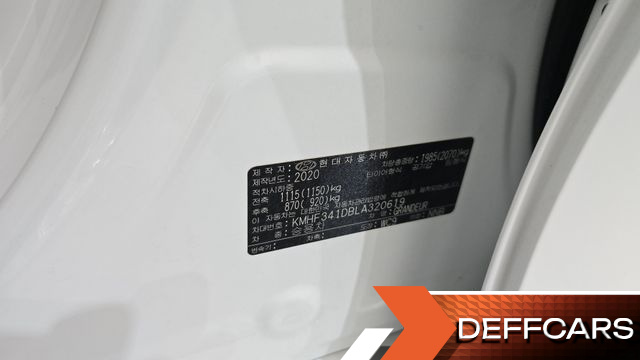 Hyundai GRANDEUR 2.5 Calligraphy купить на сайте DeffCars