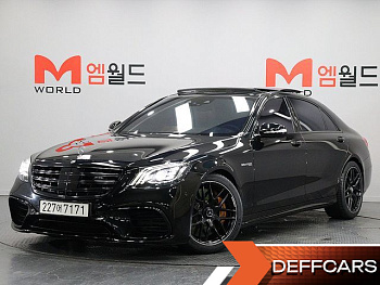 Mercedes S-CLASS S63 AMG 4MATIC+ купить на сайте DeffCars
