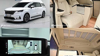 Kia CARNIVAL Gasoline 9-seater Limousine(Special vehicle) купить по цене 8 608 669.68 ₽  на сайте DeffCars